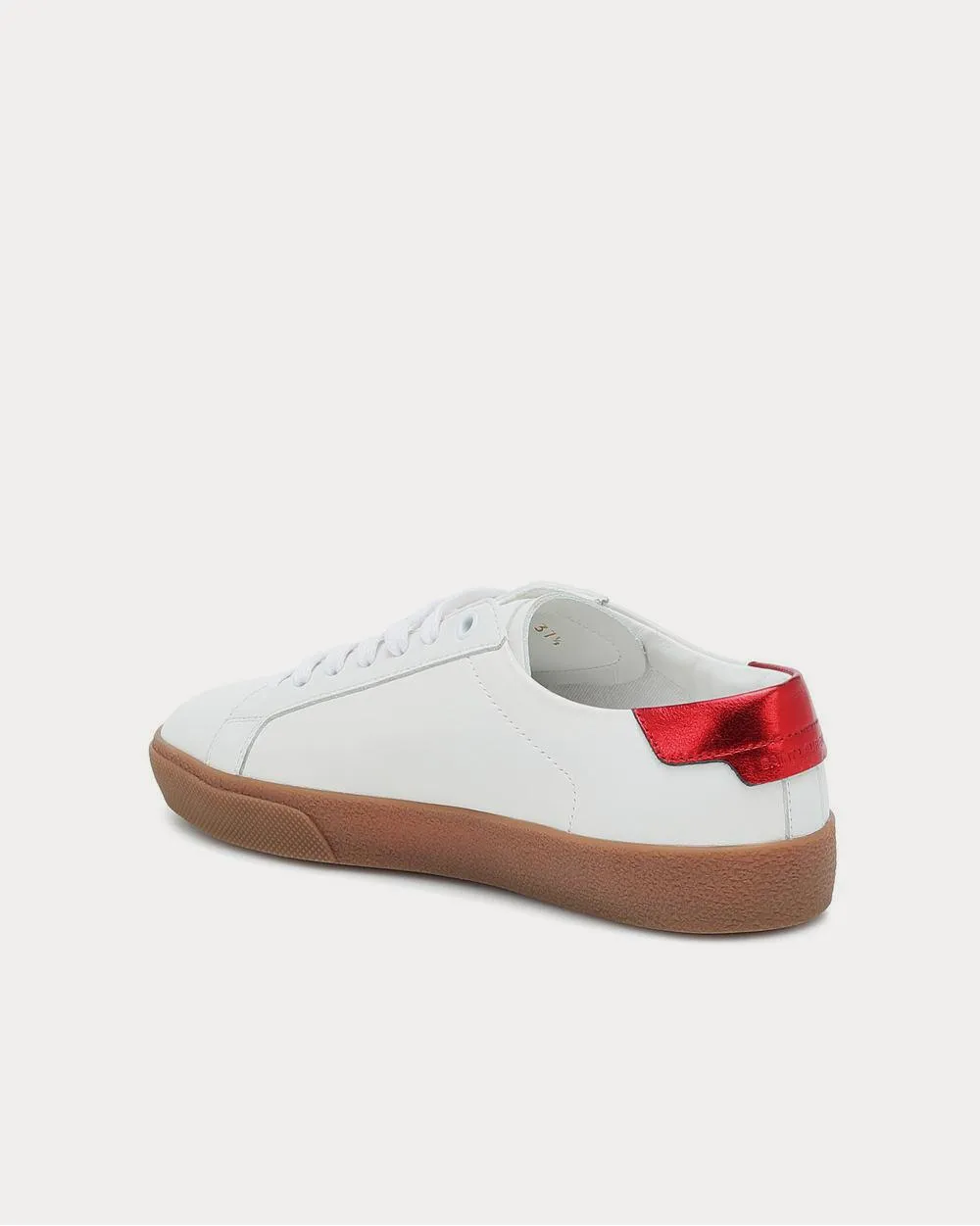 Court Classic leather Blanc Optique Low Top Sneakers